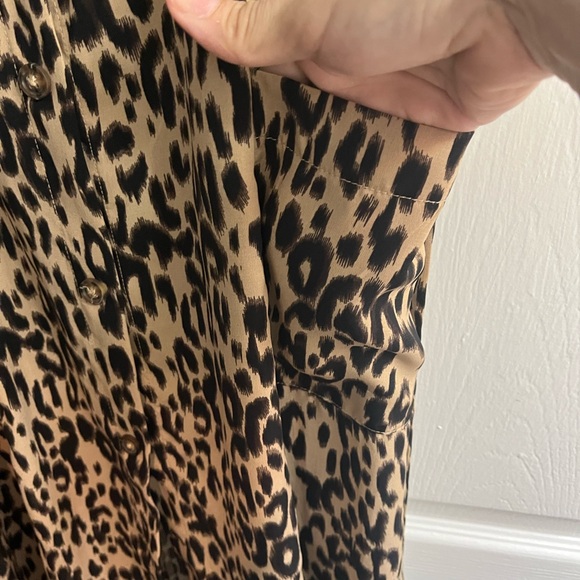 Leopard print flowing summer dress - Picture 4 of 5